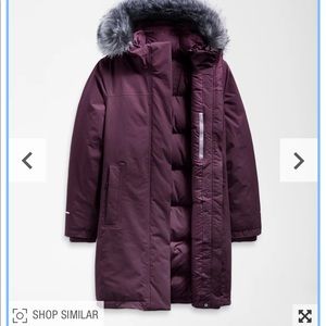 Women’s North Face Long Jacket Parka